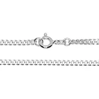 Ostsee-Schmuck Kette - Panzer 2,4 mm - Silber 925/000 - , Silber