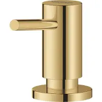 GROHE Cosmopolitan Spülmittelspender, für Flüssigseifen, Vorratsbehälter mit 500ml, 40535GL0, Farbe: cool sunrise