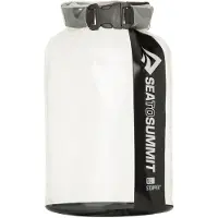Sea to Summit Reisetasche Clear Stopper Dry Bag 8L Black schwarz