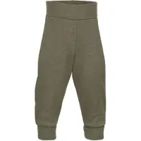 Engel - Baby Hose mit Nabelbund - Merinounterwäsche Gr 86/92 oliv