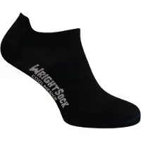 Wrightsock - Coolmesh II Low Tab - Multifunktionssocken Gr 34-37 schwarz