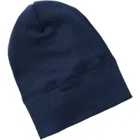 Engel - Baby Mütze Wolle/Seide - Mütze Gr 62/68 blau