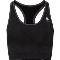 Odlo Women’s Seamless Medium Ceramicool Sports Bra black melange (15015) XL