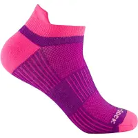 Wrightsock - Coolmesh II Low Tab - Multifunktionssocken Gr 34-37 rosa