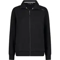 CMP Damen Sweatjacke Woman Sweatshirt 31D4266-U901 38 - Nero - 38
