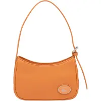 Lacoste Leder Umhängetasche Schultertasche Origin Croc Shoulder Bag Poterie apricot