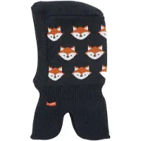 Maximo - Mini Boy-Schlupfmütze Fuchs - Mütze Gr 47-49 cm schwarz