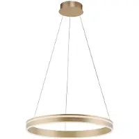Q-SMART-HOME Paul Q-Vito 8411 LED-Pendelleuchte-Messing matt