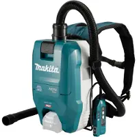 Makita Akku-Rucksackstaubsauger 40V max. mit AWS (ohne Akku, ohne Ladegerät) VC009GZ01