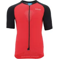 UYN MAN Biking Granfondo OW Shirt Short Sleeve jalapeno red/blackboard (R578) S