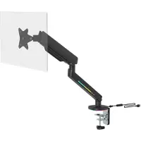 Deltaco GAM-134, Klemme, 9 kg, 43,2 cm (17"), 81,3 cm (32"), 100 x 100 mm, Schwarz