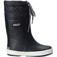 Aigle Stiefel NB111 Giboulee 2 marineblau/weiß Größe
