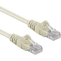 ACT IS8430, 30 m, Cat6, U/UTP (UTP), RJ-45, RJ-45, Elfenbein