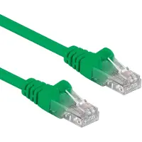 ACT CAT6A UTP 20m, 20 m, Cat6a, RJ-45, RJ-45, Grün