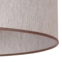 Duolla Lampenschirm Roller ecru/beige Ø 40 cm Höhe 22 cm