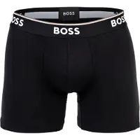 BOSS Boxershorts "Boxershort BoxerBr 6P Power 6er Pack", Herren, Gr. XXL, schwarz, Obermaterial: 95% Baumwolle CO. 5% Elasthan EL., Unterhosen Boxershorts
