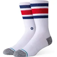 Stance Boyd Staple Crew Socks Socken Weiss Blau