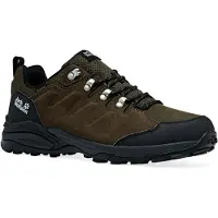Jack Wolfskin Herren Refugio Texapore Low M Herren (Brown/Phantom) Größe 44