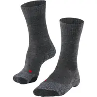 Falke Socken "TK2 Explore", Herren, Gr. 39-41, grau (asphalt meliert (3180)), Obermaterial: 40% Polypropylen PP. 28% Polyacryl PAN. 22% Wolle WO. 9% Polyamid PA. 1% Elasthan EL., Socken Socken