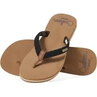 Reef Cushion Sands Damen-Sandalen Schwarz/Tan (Rf0A3Yow-Bta)