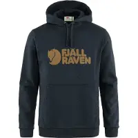 Fjällräven - Logo Hoodie - Hoodie Gr M blau