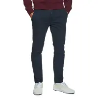 Levi's Chinohose "LE XX CHINO SLIM TAPER", Herren, Gr. 29, Länge 32, blau (shady dunkelblau), Web, Obermaterial: 98% Baumwolle, 2% Elasthan, gerade knöchellang, Hosen Chinohose, mit Markenlogo
