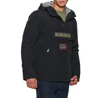 Napapijri Regenwald Pocket Winter Anorak Jacke Schwarz