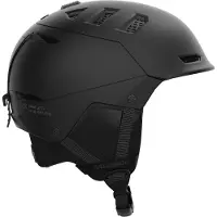 Salomon - Skibrille/Snowboardhelm - Husk Pro Mips Black für Damen - Größe M - schwarz