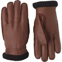 Hestra - Deerskin Primaloft Rib - Handschuhe Gr 7 braun