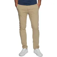 Levi's Chinohose "LE XX CHINO SLIM TAPER", Herren, Gr. 36, Länge 32, beige (shady beige3), Web, Obermaterial: 98% Baumwolle, 2% Elasthan, gerade knöchellang, Hosen Chinohose, mit Markenlogo
