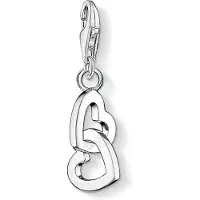 Thomas Sabo Charm-Einhänger "Herzen", silber (silberfarben), Charms, Damen, Silber 925 (recycelt), Charm-Einhänger