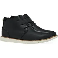 Toms Navi black leather 45