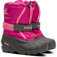 Sorel KIDS FLURRY Schneestiefel für Uni Kinder, Rot (Deep Blush x Tropic Pink