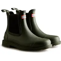Hunter Boots - Women's Commando Chelsea Boot - Gummistiefel Gr 42 schwarz