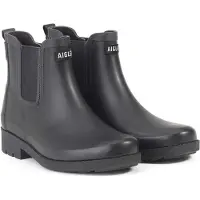 Aigle Stiefel "Carville 2 Damen", Damen, Gr. 36, schwarz, Obermaterial: 100% Naturkautschuk NaRubber., Schuhe Stiefel