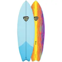 Ocean & Earth Mr Flame Epoxy Super Twin 6´0´´ Surfbrett