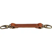 The Hantler Der Hantler Brustgurt Cognac / Messing, 22cm