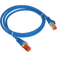 A-Lan KKS6NIE3.0, 3 m, Cat6, F/UTP (FTP), RJ-45, RJ-45, Blau