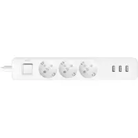 Xiaomi Mi Power Strip Verlängerungskabel 1,4 m 3 AC-Ausgänge Drinnen Weiß