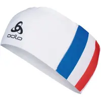 Odlo Competition Fan Stirnband Weiß Weiß One Size