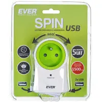 Ever Steckdosenleiste t/lz10-spi000/0000 2xusb