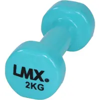 Lifemaxx Vinyl Hantelset 2 x 2 kg - TÜRKIS