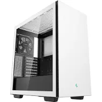 DeepCool CH510, Midi Tower, PC, Weiß, ATX, EATX, micro ATX, Mini-ATX, ABS, SPCC, Gehärtetes Glas, 17,5 cm