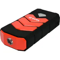 YATO Powerbank mit Starthilfe Powerbank 9000mAh mit 12V Starthilfe und LED-Taschenlampe