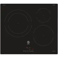 Balay 3EB865ERS, Schwarz, Integriert, 60 cm, Zonen-Induktionskochfeld, Glas, 3 Zone(n)