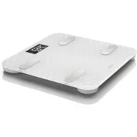 Laica PS7011, Elektronische Personenwaage, 180 kg, 100 g, Weiß, kg, lb, Quadratisch