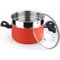 Fagor Maxima Kochtopf Mit Deckel Und Dampfgarer 20 Cm Orange Orange One Size