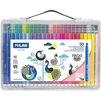 Big Buy Cooking Milan Peacock Marker Stifte Aktentasche