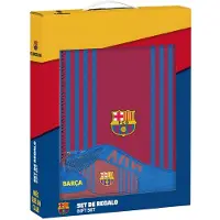 Shopalstore Papierwaren-Set F.C. Barcelona 3 Stücke