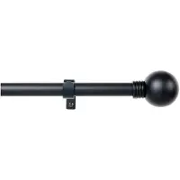 Stor Planet Ausziehbare Vorhangstange Schwarz (110 cm)